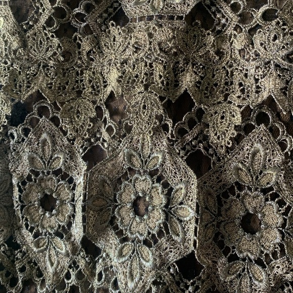 Catherine Deane Kate Dress Lave Antique Gold US 2 - Picture 16 of 17